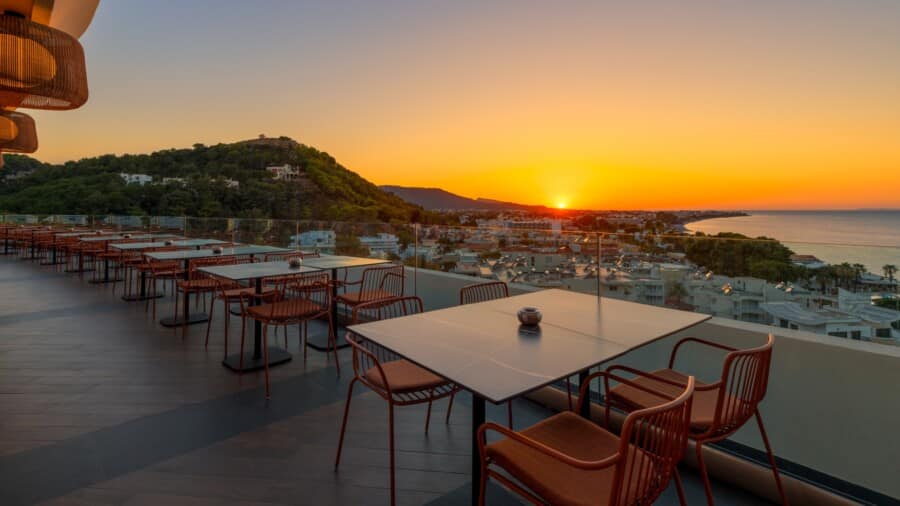 Aquasia Roof Top Bar | Sunset View