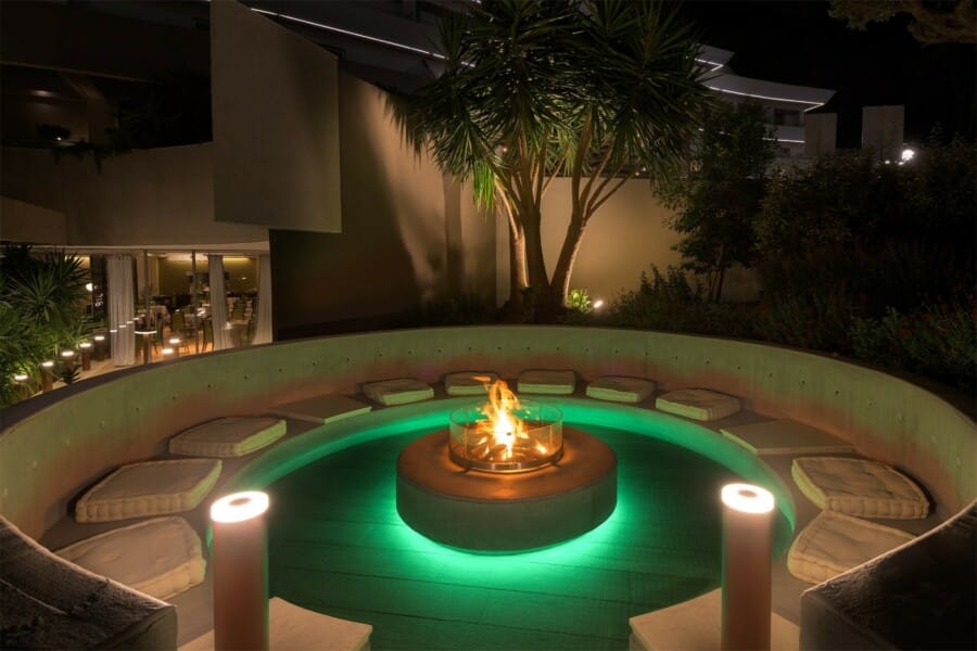 Outdoor Fireplace