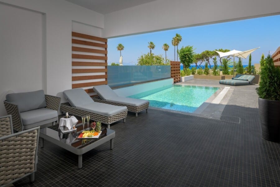 Superior Suite Heated Private Pool | Adults Only (min 18+)